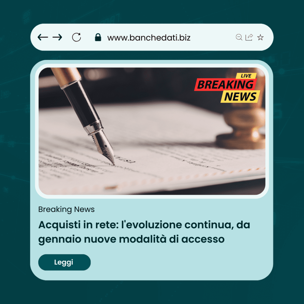 ACQUISTI IN RETE: L'EVOLUZIONE CONTINUA, DA GENNAIO NUOVE MODALITA' DI ACCESSO 4 mepa